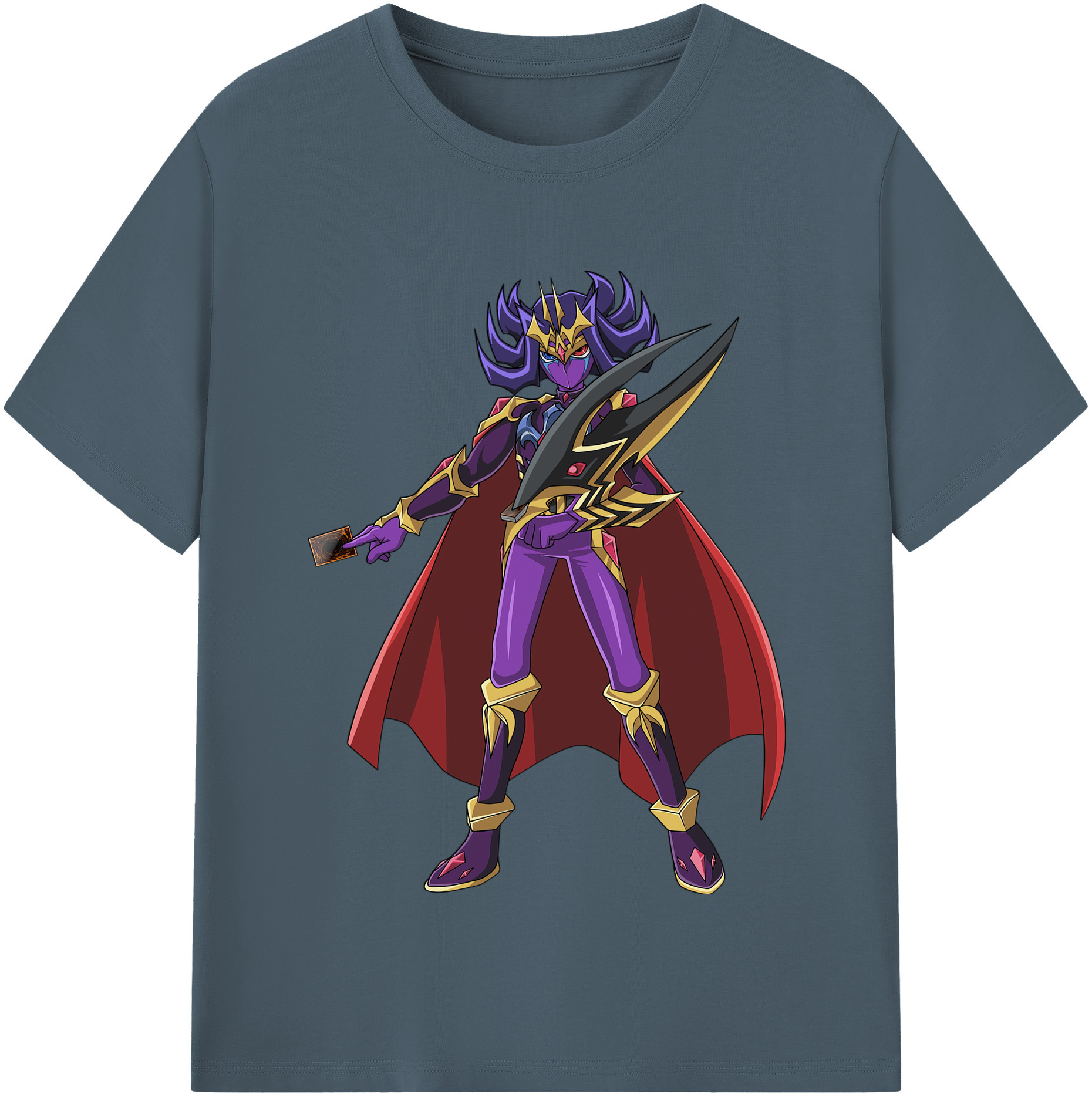 （画像用） 遊☆戯☆王 Yu-Gi-Oh! 綿100％半袖Tシャツ（フロントプリント）
